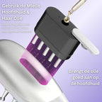 HairGlow 3in1 Haargroei Borstel